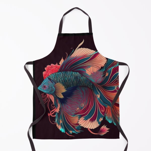 Item preview, Floral Betta fish designed and sold by BloodRubyz.