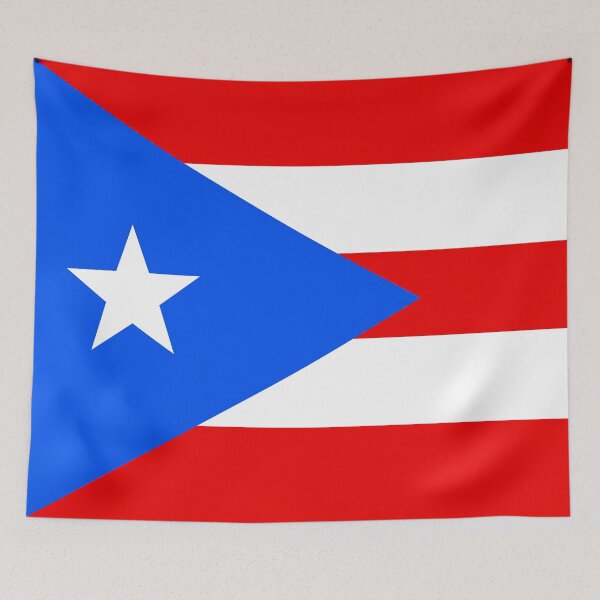 Aperçu de l'œuvre Puerto Rico - Puerto Rican Flag créée et vendue par FlagsWorld.