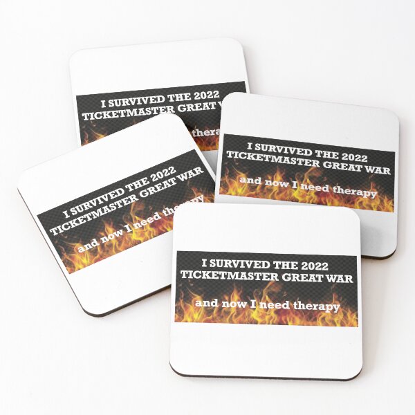 Item preview, I Survived the 2022 Ticketmaster Great War designed and sold by Lauren Kenney.