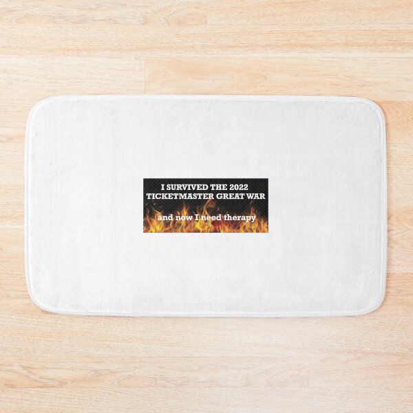 Item preview, I Survived the 2022 Ticketmaster Great War designed and sold by Lauren Kenney.