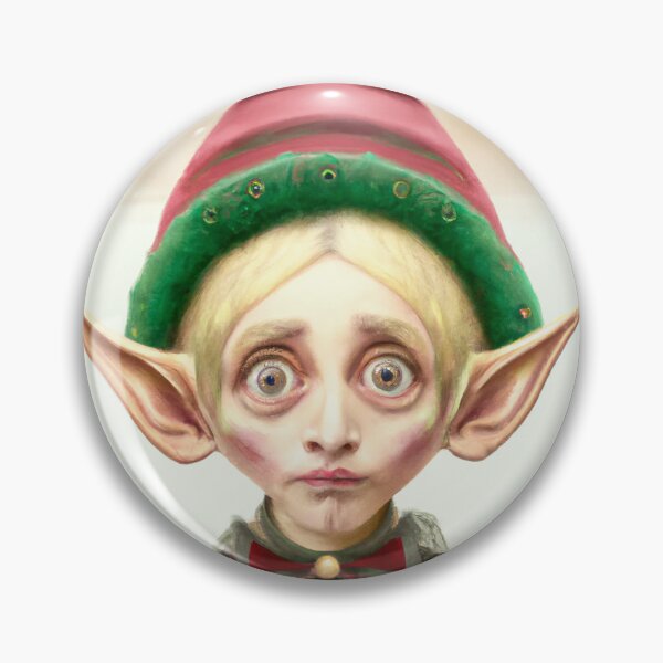 Item preview, Concerned Elf with Big Eyes designed and sold by Jasson.