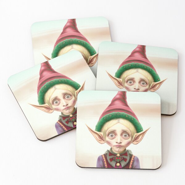 Item preview, Concerned Elf with Big Eyes designed and sold by Jasson.