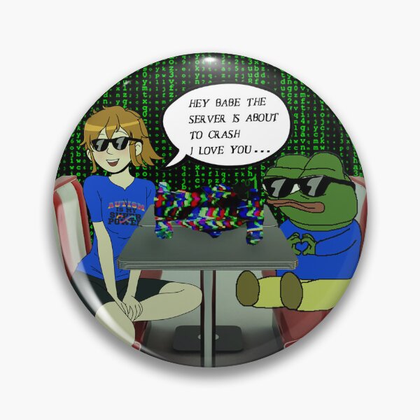 Item preview, "Hey babe the server is about to crash"  designed and sold by Ashbie  Moon.