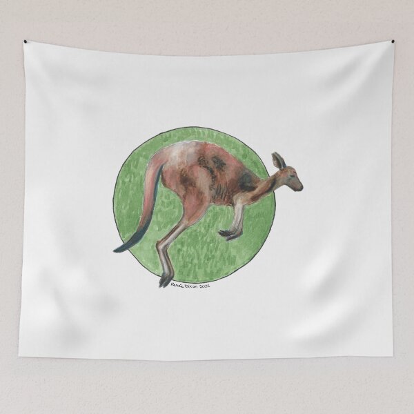 Item preview, Kangaroo designed and sold by ReneeDixonArt.