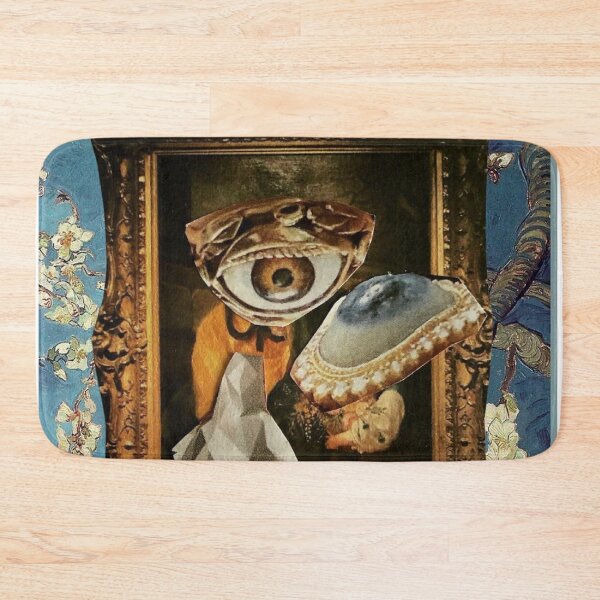 Item preview, Daliesque Portrait feat. Schiaparelli eyes designed and sold by MonsoonartsbyM.