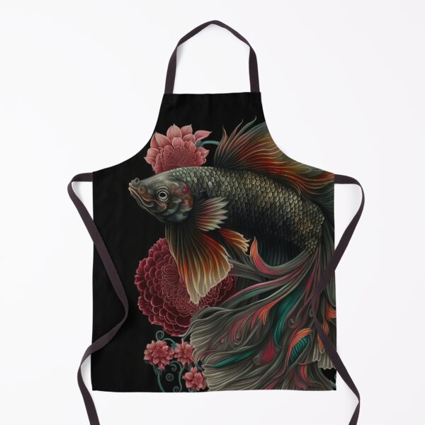 Item preview, Floral Betta fish designed and sold by BloodRubyz.