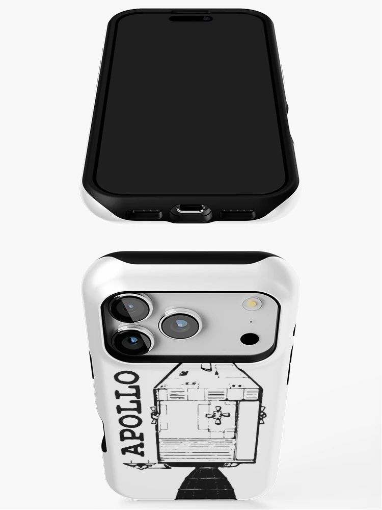Thumbnail 3 of 4, iPhone Case, Apollo Command Service Module designed and sold by Adrianna Allen.