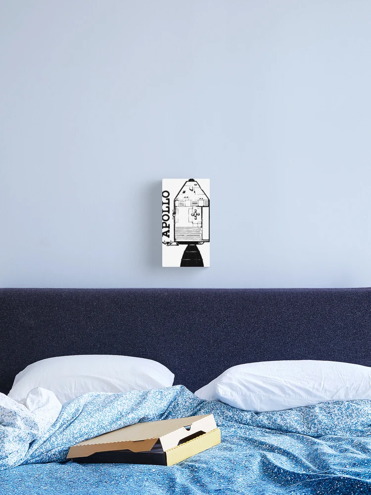 Thumbnail 2 of 3, Canvas Print, Apollo Command Service Module designed and sold by Adrianna Allen.