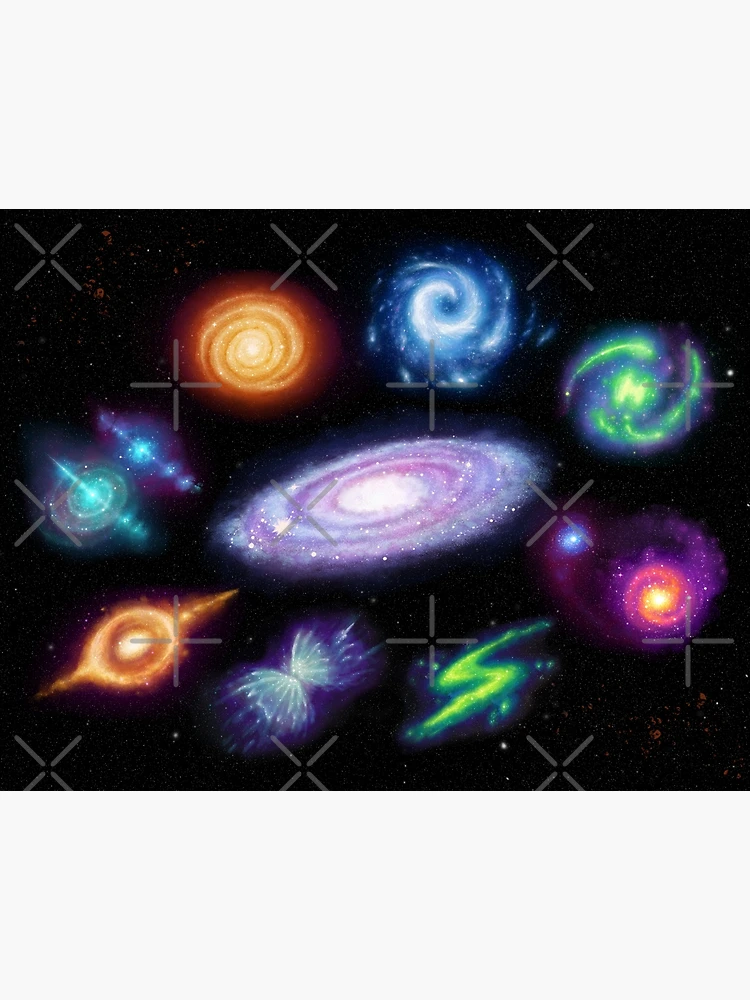 Thumbnail 3 of 3, Poster, Galaxy Pattern designed and sold by Brittany Penn.