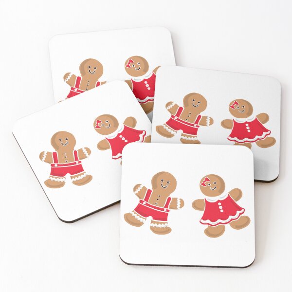 Item preview, Gingerbread People Pattern designed and sold by Claudia McBain.