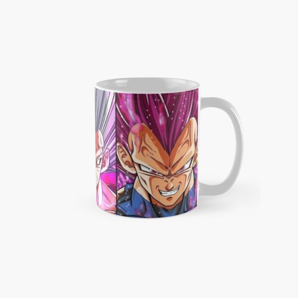 Caneca Dragon Ball Anime Geek Vegeta God e Vegeta Blue