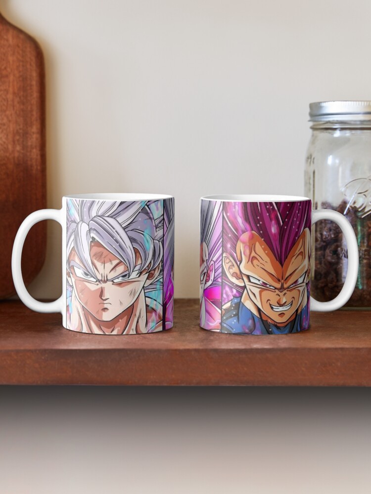 Caneca Dragon Ball Z Saga Cell Goku Gohan Trunks Vegeta