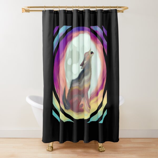 Item preview, WOLF HOWLING AT THE FULL MOON designed and sold by DanaMire.