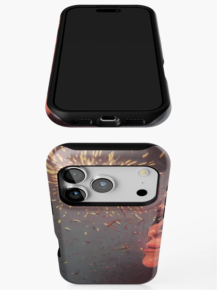Thumbnail 3 of 4, iPhone Case, Fire Sight designed and sold by Sub-Ruminations.