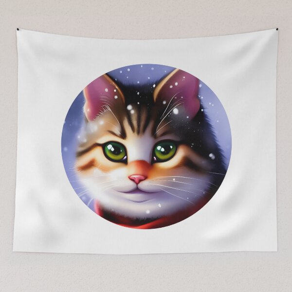 Item preview, Merry Catmas designed and sold by ArtificialCraft.