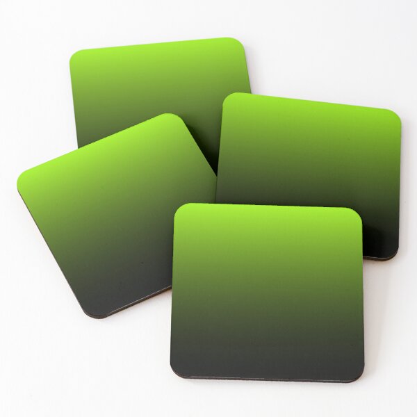 Item preview, Lime Green 2 TO Black Fade - G1 | Lime Green 2 Gradient To Black designed and sold by Art-by-Geoff.