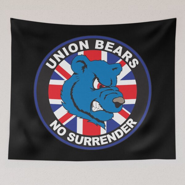Item preview, Retro Union Bears - Rangers designed and sold by Lone Wolves.