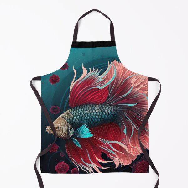 Item preview, Floral Betta fish designed and sold by BloodRubyz.