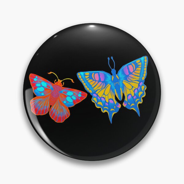 Item preview, Red and Blue Butterflies designed and sold by RiadMannan.