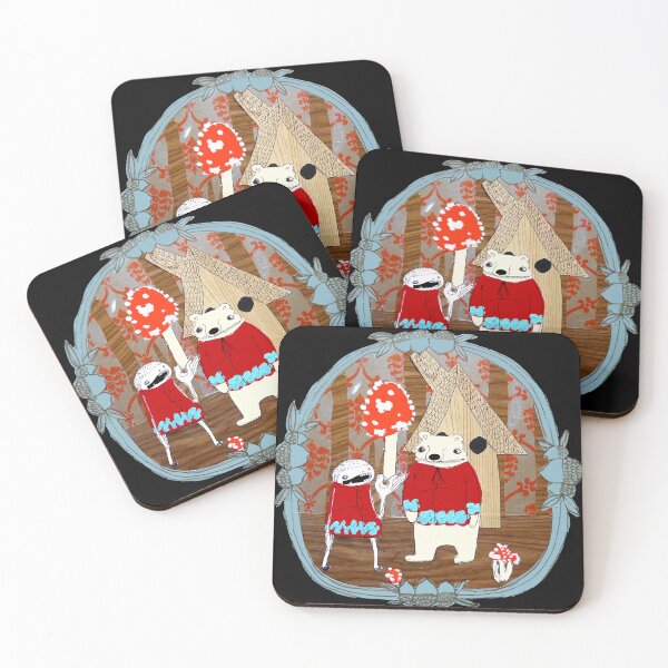 Item preview, We Lived in the Woods animal illustration designed and sold by emmalapine.
