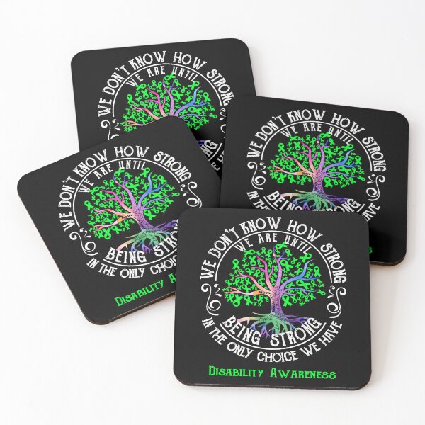 Item preview, Disability Awareness - Being Strong In The Only Choice We Have designed and sold by CansellBar.