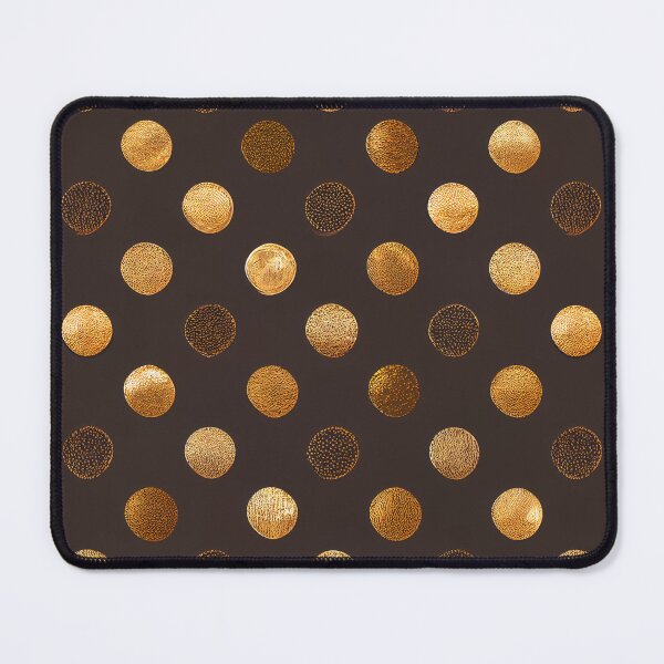 Item preview, GOLD AND BROWN DOTS designed and sold by JLBRAVO.