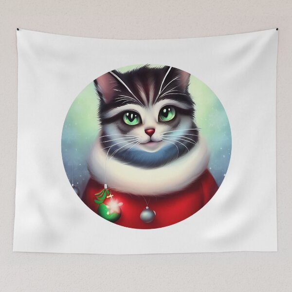 Item preview, All i want for christmas is sleep cat designed and sold by ArtificialCraft.
