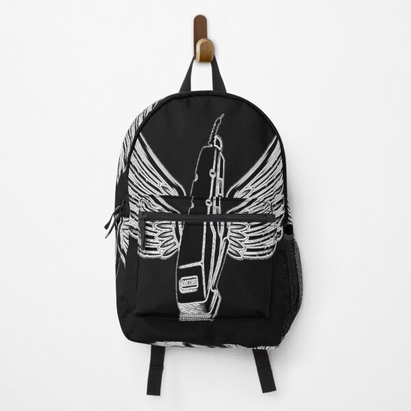 Item preview, Barber Art, Barbershop design featuring clippers with wings - black and white designed and sold by Vintage Hustle.