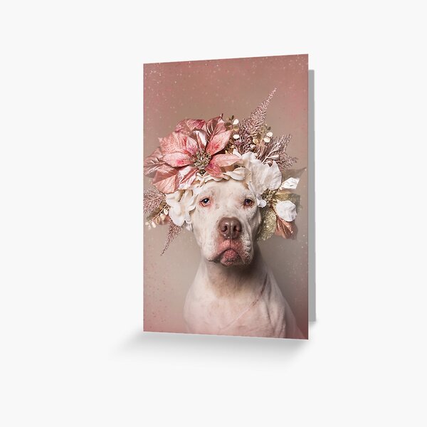 Flower Power, Minnie Greeting Card