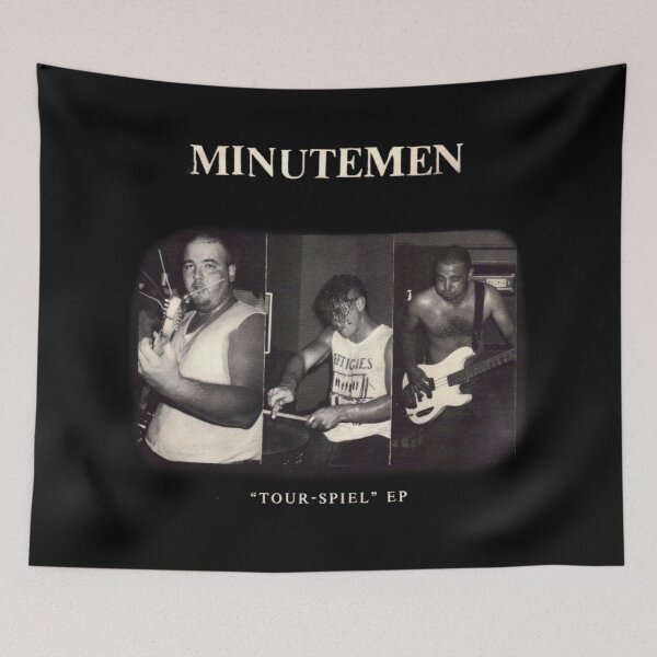 Item preview, Banda punk retro Minutemen designed and sold by Lone Wolves.