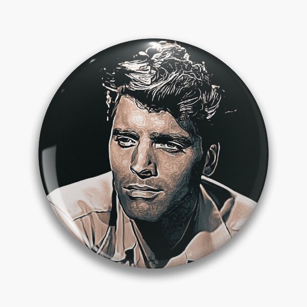 Item preview, Burt Lancaster Art - vintage paint - D75 designed and sold by DecoVintage.