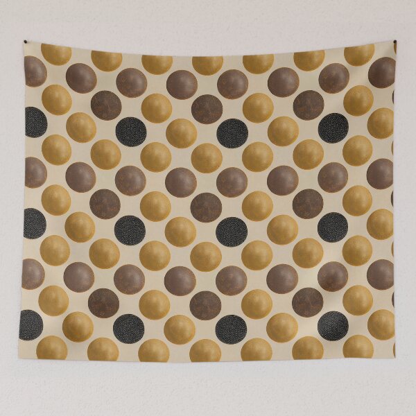 Item preview, GOLD AND BROWN DOTS II designed and sold by JLBRAVO.