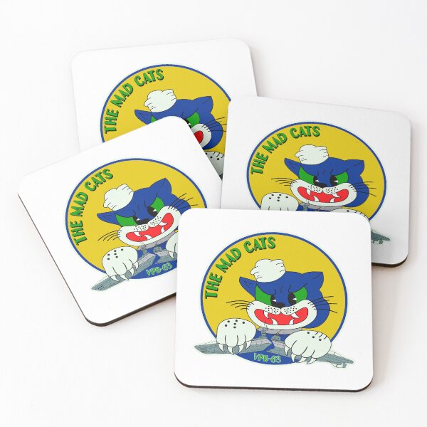 Item preview, USN VP-63 Patrol Bombing Squadron The Mad Cats V2 - Clean Style designed and sold by pzd501.