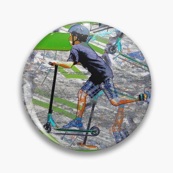 Item preview, The Speedster - Stunt Scooter Rider designed and sold by NaturePrints.