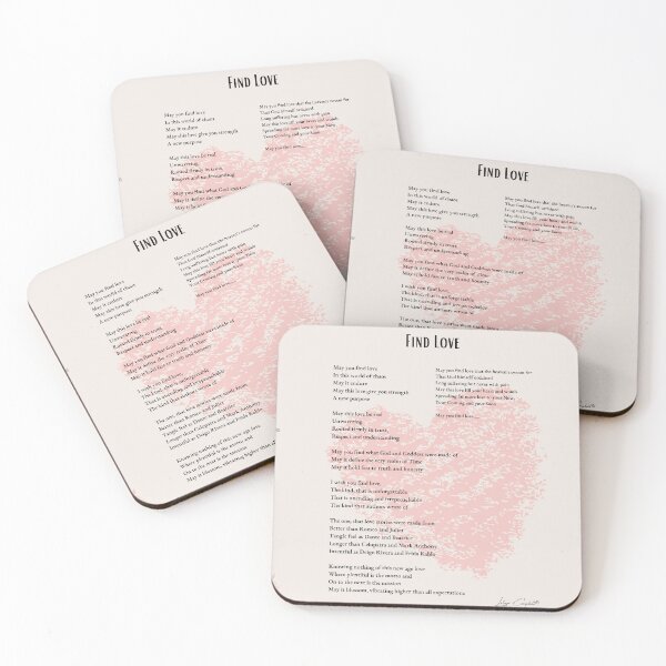 Item preview, FIND LOVE - original poem by Latoya Campbell designed and sold by camteng.