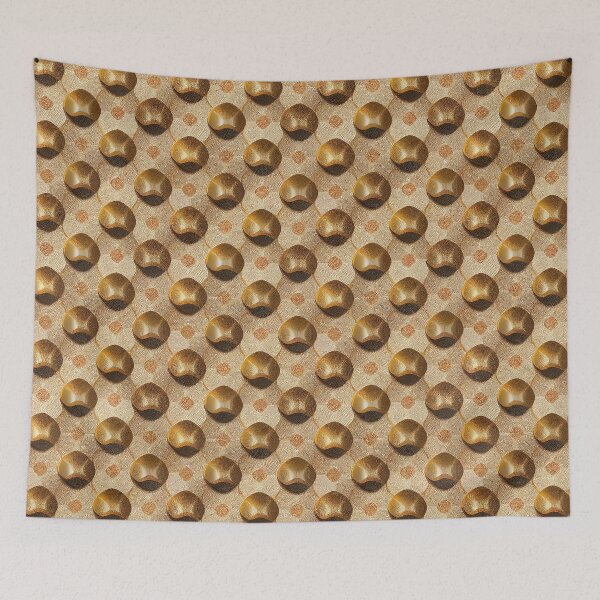 Item preview, GOLD AND BROWN DOTS III designed and sold by JLBRAVO.