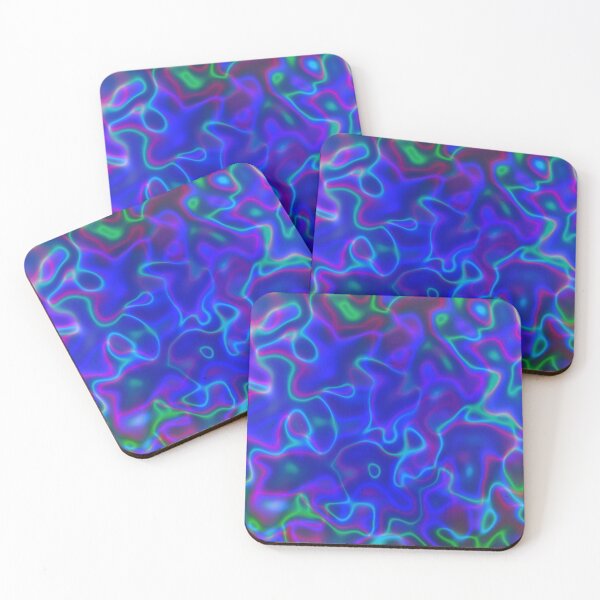 Item preview, Blue Tone Luminescent Swirl - Pattern designed and sold by jolabrese.