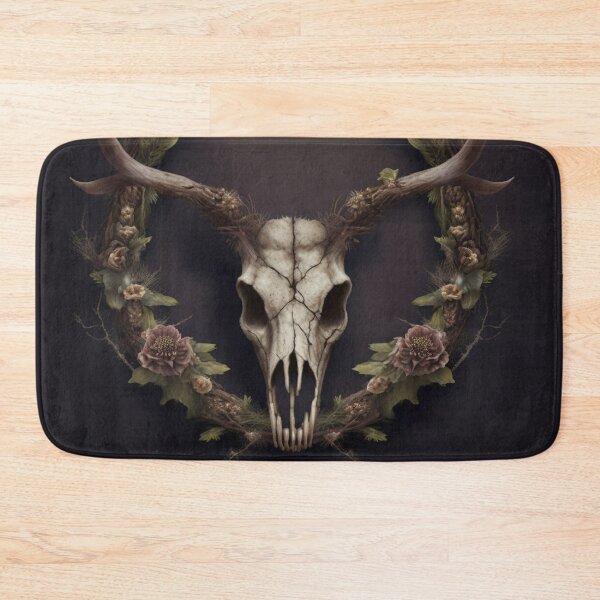 Item preview, Stag wreath designed and sold by BloodRubyz.