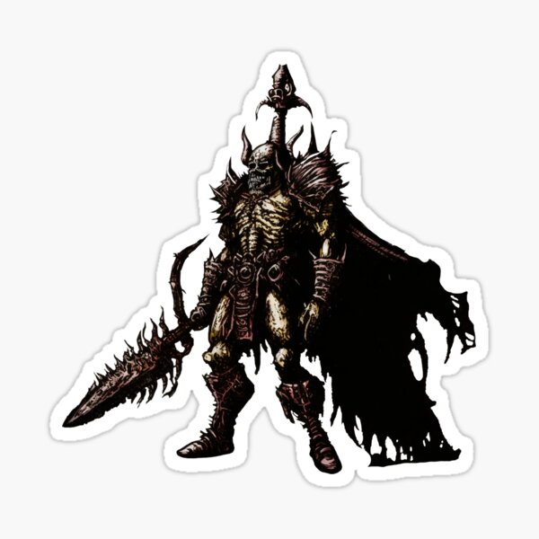 Death Metal Warden Sticker