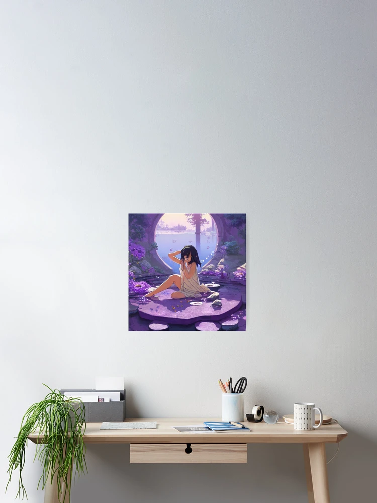 Thumbnail 2 of 3, Poster, Happy Place designed and sold by Sub-Ruminations.