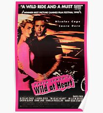Wild at Heart - Nicholas Cage & Laura Dern POSTER Poster