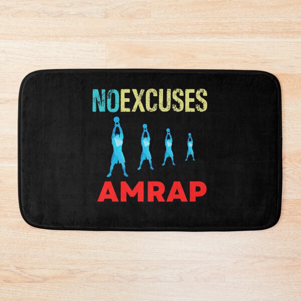 Item preview, No Excuses AMRAP Kettle Bell designed and sold by Desiznn.
