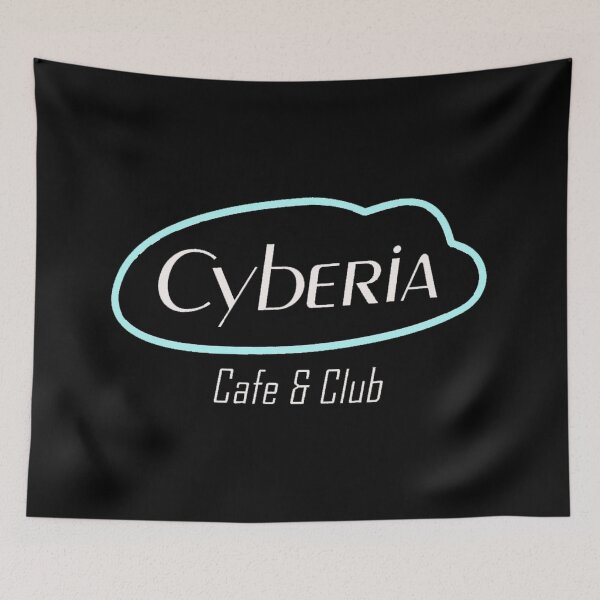 Item preview, Retro Cyberia Club designed and sold by Lone Wolves.