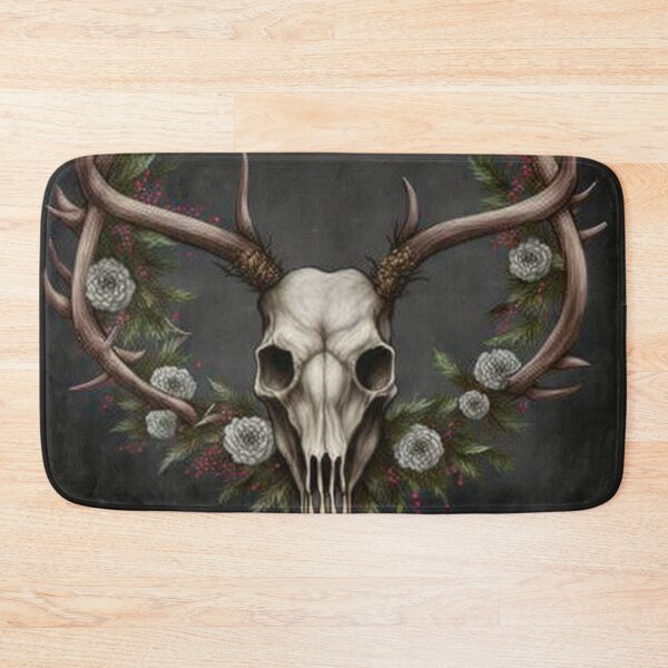 Item preview, Stag wreath designed and sold by BloodRubyz.