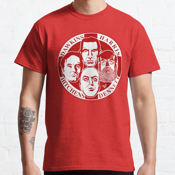 The Four Horsemen: New Atheists (Scarlet) Classic T-Shirt