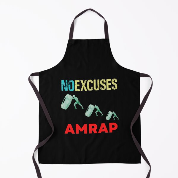 Item preview, No Excuses AMRAP Muscle designed and sold by Desiznn.