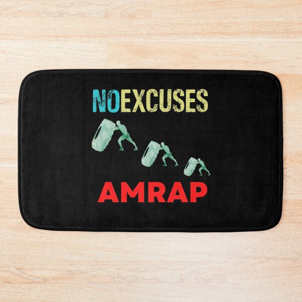 Item preview, No Excuses AMRAP Muscle designed and sold by Desiznn.