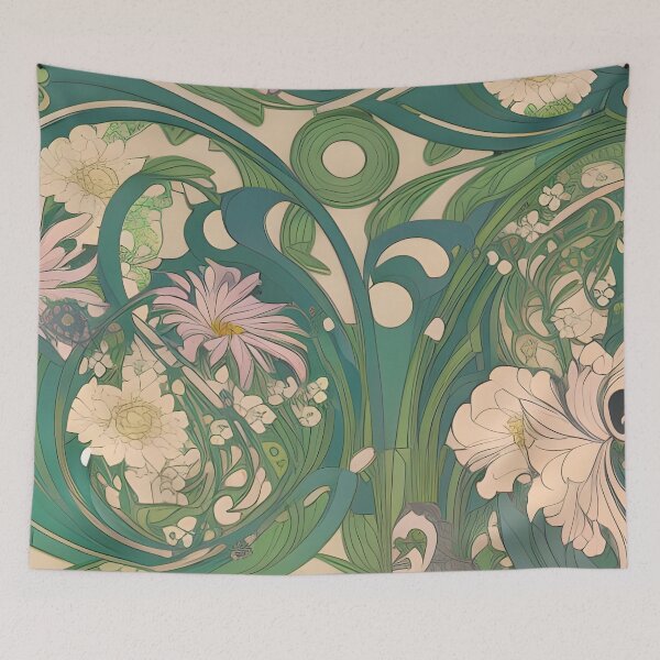 Item preview, Art-nouveau Floral designed and sold by maddie-illus.