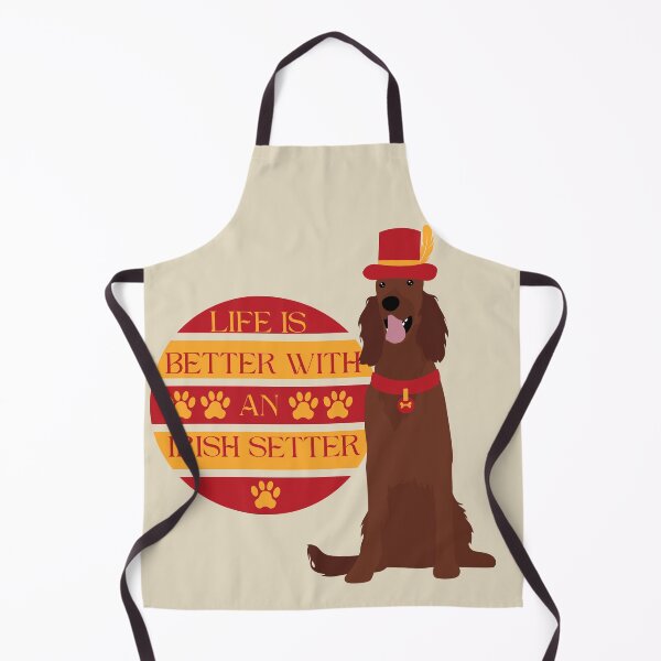 Item preview, Cute "Life is Better with an Irish Setter" designed and sold by Write-to-Rebel.