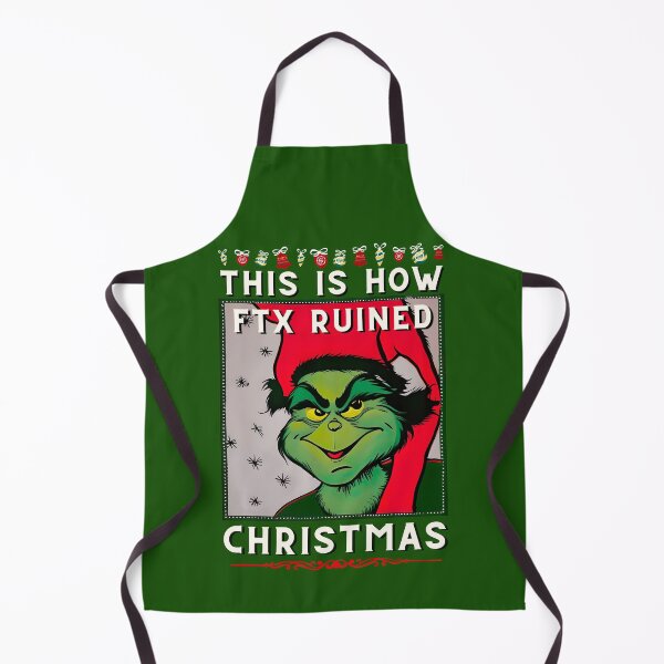 Item preview, FTX Ponzi Christmas Ugly Sweater - Sam Bankman Fried Crypto Grinch - Crypto FTX Scam designed and sold by wear4gamers.